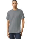 American Apparel TR401 Unisex Tri-Blend Track Tee in Athletic grey