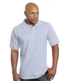 1000 Bayside Adult Cotton Pique Polo in Ash