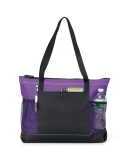 1100 Gemline Select Zippered Tote in Purple