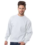 1102 Bayside Fleece Crew Neck Pullover S - 5XL  in White