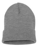 1501 Yupoong Heavyweight Cuffed Knit Cap HEATHER