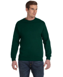 1200 Gildan® DryBlend® Crew Neck Sweatshirt in Forest green