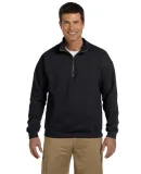 18800 Gildan Adult Heavy BlendVintage 1/4-Zip Cade in Black