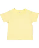 3301T Rabbit Skins Toddler Cotton T-Shirt in Banana