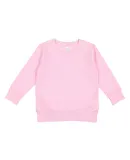 3317 Rabbit Skins Toddler/Juvenile Crew Neck Sweat in Pink