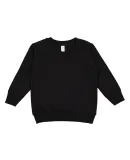 3317 Rabbit Skins Toddler/Juvenile Crew Neck Sweat in Black