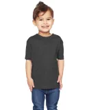 3321 Rabbit Skins Toddler Fine Jersey T-Shirt in Vintage smoke