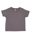 3322 Rabbit Skins Infant Fine Jersey T-Shirt in Charcoal