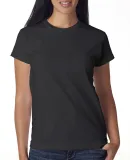 3325 Bayside Ladies' Short-Sleeve Tee in Black