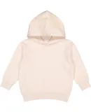 3326 Rabbit Skins Toddler Hooded Sweatshirt with P in Natural heather