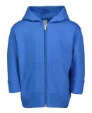 3446 Rabbit Skins Infant Zipper Hooded Sweatshirt in Royal