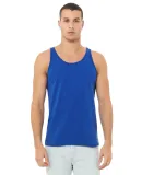 BELLA+CANVAS 3480 Unisex Cotton Tank Top in True royal