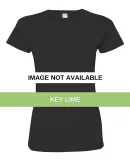 3516 LA T Ladies Longer Length T-Shirt KEY LIME