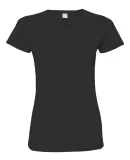 3516 LA T Ladies Longer Length T-Shirt BLACK