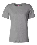 3580 LA T Ladies' Combed Ring-Spun T-Shirt HEATHER