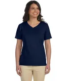 3587 LA T Ladies' V-Neck T-Shirt NAVY