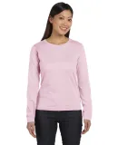 3588 LA T Ladies' Long-Sleeve T-Shirt PINK