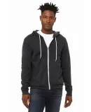 BELLA+CANVAS 3739 Unisex Poly-Cotton Fleece Hoodie in Dtg dark grey