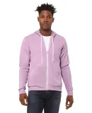 BELLA+CANVAS 3739 Unisex Poly-Cotton Fleece Hoodie in Lilac