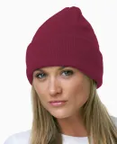 3825 Bayside Knit Cuff Beanie in Burgundy