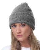 3825 Bayside Knit Cuff Beanie in Dark ash