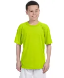 42000B Gildan Youth Core Performance T-Shirt in Safety green