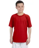 42000B Gildan Youth Core Performance T-Shirt in Red