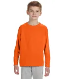 42400B Gildan Youth Core Performance Long-Sleeve T ORANGE