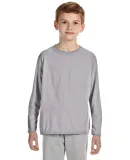 42400B Gildan Youth Core Performance Long-Sleeve T SPORT GREY