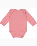 4411 Rabbit Skins Infant Baby Rib Long-Sleeve Cree in Mauvelous