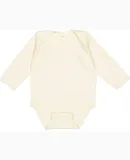 4411 Rabbit Skins Infant Baby Rib Long-Sleeve Cree in Natural