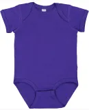 4424 Rabbit Skins Infant Fine Jersey Creeper in Purple