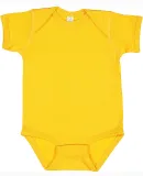 4424 Rabbit Skins Infant Fine Jersey Creeper in Gold