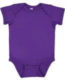 4424 Rabbit Skins Infant Fine Jersey Creeper in Pro purple