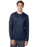 482L Hanes Adult Cool DRI in Navy