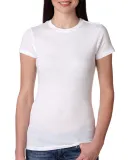 4990 Bayside Ladies' Fashion Jersey Tee in White