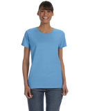 5000L Gildan Missy Fit Heavy Cotton T-Shirt in Carolina blue