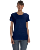 5000L Gildan Missy Fit Heavy Cotton T-Shirt in Navy