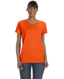 5000L Gildan Missy Fit Heavy Cotton T-Shirt in Orange