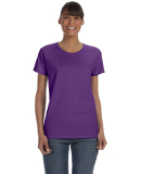 5000L Gildan Missy Fit Heavy Cotton T-Shirt in Purple