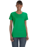 5000L Gildan Missy Fit Heavy Cotton T-Shirt in Irish green