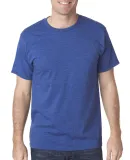 5010 Bayside Adult Heather Jersey Tee in Heather royal