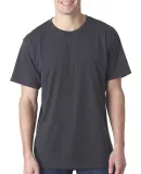 5010 Bayside Adult Heather Jersey Tee in Heather charcoal