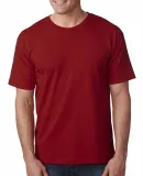 5040 Bayside Adult Short-Sleeve Cotton Tee in Cardinal