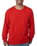 5060 Bayside Adult Long-Sleeve Cotton Tee in Red