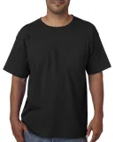 5070 Bayside Adult Short-Sleeve Cotton Tee with Po in Black