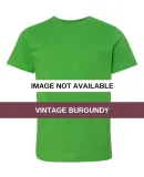 6101 LA T Youth Fine Jersey T-Shirt VINTAGE BURGUNDY