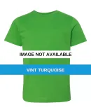 6101 LA T Youth Fine Jersey T-Shirt VINT TURQUOISE