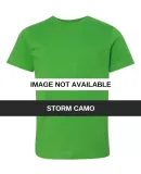 6101 LA T Youth Fine Jersey T-Shirt STORM CAMO