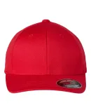 6277Y Flexfit Youth Wooly 6-Panel Cap RED